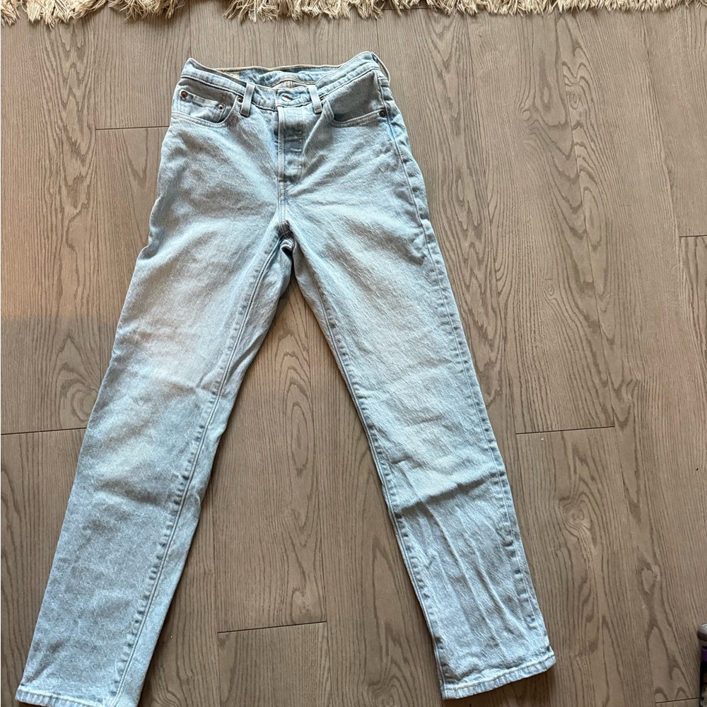 Levi's Light Blue Straight Leg Women's Jeans